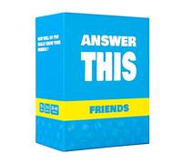 Answer This Friends - In English - ¿Cuánto Conoces a Tu Familia y Amigos? - Juego de Cartas Divertido para Adolescentes y Adultos - Ideal para Iniciar Conversaciones