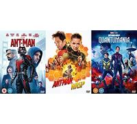 Ant-Man 3 Films DVD Collection - Ant-Man / Ant-Man And The Wasp / Ant-Man and The Wasp: Quantumania DVD
