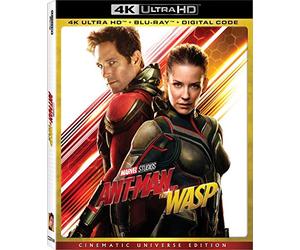 Ant-Man and the Wasp 4K + Blu Ray + Digital Code [4K UHD + Blu-ray]