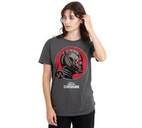 Ant-Man And The Wasp: Quantumania Antman Profile Ladies T Shirt, Charcoal Camiseta, Gris Oscuro, XXL para Mujer