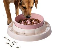 Ant Proof Cat Food Bowls, Spill-Proof Dog Feeding Tray with Removable Liner | Outdoor Pet Bowls for Indoor Outdoor Travel Table Car Outside Floor Home