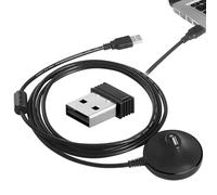 ANT+ Receptor para ciclismo - ANT DONGLE USB, adaptador de datos de conexión | Conexión de señal para bicicleta interior, kit de integración del entrenador de fitness, conector de entrenamiento p