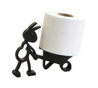 Ant Sculpting - Sanitary Paper Equipment, Motif Organizers, High-Strength Construction, Vertical Space Management, Bath Accessories, Black Figurine Device for Bathroom Hotel Dorm