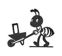 Ant-Shaped Toilet Paper Holder | 3D Printed, 3.9in X 4.5in / 5.5in X 4.6in | Roll Dispenser For Bathroom | Funny Novelty Tissue Paper Stand