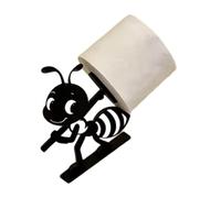 Ant Toilet Paper Holder, Ant Tissue Dispenser Stand, Bathroom Roll Holder Rack, Novelty 3D Printed Design, No Drill Easy Mount System, 3.94 x 4.53 Inches, for Restroom Farmhouse Office Bar