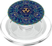Antahkarana in Sacred Geometry Ornament PopSockets PopGrip para MagSafe