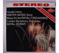 ANTAL DORATI - handel: water music, music for royal fireworks LP