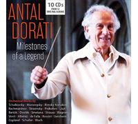 ANTAL DORATI Milestones of a Legend (12 Original Albums) [CD de audio] Antal Dorati and Tchaikovsy, Mussorgsky, Rimsky-Korsakov,