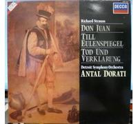 ANTAL DORATI - RICHARD STRAUSS' DON JUAN/TILL EULENSPIEGEL... LP (VINYL ALBUM) UK DECCA 1981