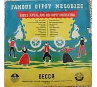 Antal Kcz And His Kcz Veres Antal s Zenekara - Famous Gypsy Melodies, Vol. 1 - Decca - LW 5171, Decca - LW.5171