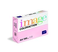 Antalis Coloraction 89707 - Papel para fotocopiadora (A4, 160 g/m², 250 hojas), color rosa claro