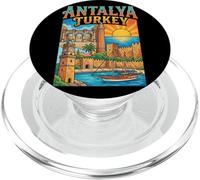 Antalya Turkey Travel Souvenir City Landmark Turista Regalo PopSockets PopGrip para MagSafe