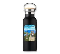 Antalya Turkey Turkiye Travel Destination - Termo de vacío, botella ecológica, taza de café