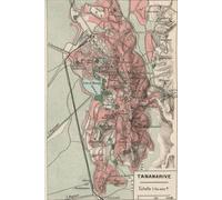 Antananarivo Madagascar Map Journal: Vintage Map Notebook
