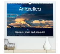 Antarctica Glaciers, seals and penguins (High Quality Premium Wall Calendar 2026 DIN A2 landscape),CALVENDO 12 Month Wall Calendar: Beautiful images of the last untouched paradise on earth