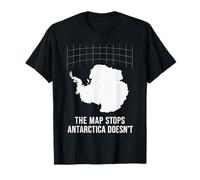 Antártida Misterio Tierra Oculta Teoría del Acceso Restringido Camiseta