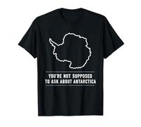 Antártida Misterio Tierra Oculta Teoría del Acceso Restringido Camiseta