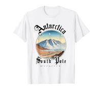 Antártida Polo Sur Coordenadas GPS Expedición Polar Camiseta