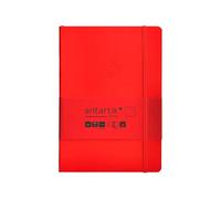Antartik CUADERNO CON GOMILLA NOTES TAPA BLANDA A5 HOJAS PUNTOS ROJO 80 HOJAS 80 GR FSC