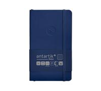 Antartik CUADERNO CON GOMILLA NOTES TAPA BLANDA A6 CUADRICULA AZUL MARINO 100 HOJAS 80 GR FSC