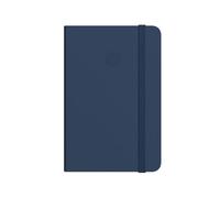Antartik CUADERNO CON GOMILLA NOTES TAPA DURA A4 HOJAS LISAS AZUL MARINO 100 HOJAS 80 GR FSC