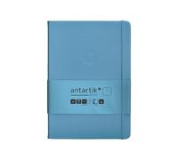 Antartik CUADERNO CON GOMILLA NOTES TAPA DURA A5 HOJAS PUNTOS AZUL CLARO 100 HOJAS 80 GR FSC