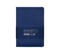 Antartik CUADERNO CON GOMILLA NOTES TAPA DURA A5 HOJAS PUNTOS AZUL MARINO 100 HOJAS 80 GR FSC