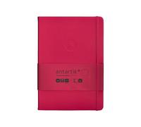 Antartik Cuaderno con gomilla notes tapa dura a5 hojas puntos burdeos 100 hojas 80 gr fsc.