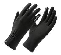 Antcher Guantes térmicos de invierno para mujer, resistentes al viento, para ciclismo, conducción, viajes, correr, trabajar, ir de compras (negro)