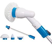 AntDau71 - Cepillo eléctrico Giratorio inalámbrico para casa, baño, persianas, persianas, cocinas, Azulejos. Recargable con 3 cepillos 300 RPM - CW778