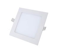 AntDau71® - Foco LED empotrable cuadrado luz blanca fría 6500 K LED integrados. Luces ultrafinas. Techo iluminación interior. Empotrable de cartón yeso (3 W (8 cm x 8 cm))