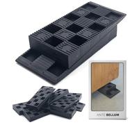 Ante bellum - Separadores de plástico para suelos, ventanas y puertas - Cuñas de plástico para un montaje eficaz - Separador laminado, irrompible, unible, en tres tamaños, 94 x 43 x 14 mm - Ante
