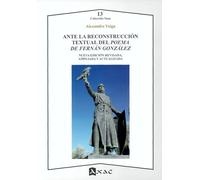 ANTE LA RECONSTRUCCIÓN TEXTUAL DEL POEMADE FERNÁN GONZÁLEZ: Nueva edición revisada, ampliada y actualizada: 13 (Yuso)