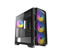 Antec Caja Gaming AX-1000 ATX ARGB Mid Tower Cristal Templado USB-C PWM