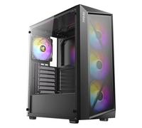 Antec AX67 ARGB Mid-Tower ATX Gaming PC Case - Negro - 4 ventiladores ARGB