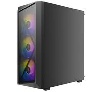 Antec AX67 ARGB Mid-Tower ATX Gaming PC Case - Negro - 4 ventiladores ARGB