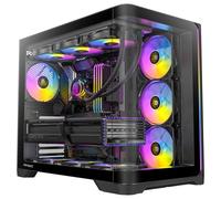 Caja Antec C5 CURVE ARGB ATX Negro 3xVent REV 120 mm 1x120mm 2xUSB sin Fuente