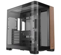 Antec Estuche para juegos Constellation C8 E-ATX para torre completa – Negro, curvado, madera
