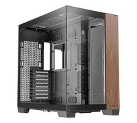 Antec - C8 Wood Full Tower Negro, Madera
