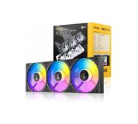 Ventilador Antec Connect 120 ARGB 120mm PWM Pack 3 Unidades Iluminación Negro