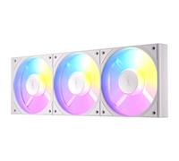 Antec Connect 120 ARGB C120 ARGB White_3PK - Juego de 3 unidades/Modelo de rotación hacia adelante y blanco