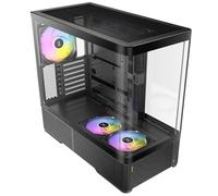 Antec constellation c6 air micro tower gaming case, 1 x usb type-c / 1