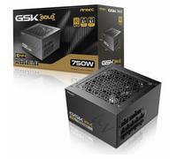 Antec GSK ATX3.1 750W V2 80 Plus Gold - Fuente de alimentación modular completa, color negro
