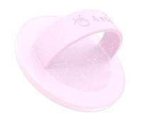 Anteel Soporte magnético de silicona para teléfono, fuerte atracción magnética, cómodo y portátil, agarre extraíble para el dedo para funda Magsafe, pendiente de patente (purpurina rosa)