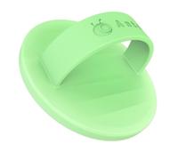 Anteel Soporte magnético de silicona para teléfono, fuerte atracción magnética, cómodo y portátil, agarre extraíble para el dedo para funda Magsafe, pendiente de patente (verde claro)