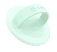 Anteel Soporte magnético de silicona para teléfono, fuerte atracción magnética, cómodo y portátil, agarre extraíble para el dedo para funda Magsafe, pendiente de patente (purpurina verde)