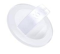 Anteel Soporte magnético de silicona para teléfono, fuerte atracción magnética, cómodo y portátil, agarre extraíble para el dedo para funda Magsafe, pendiente de patente (transparente)