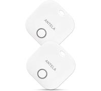 ANTELA Bluetooth Localizador - Encuentra objetos con la aplicación inteligente para llaves, mando a distancia, smartphone, cartera, 2 unidades