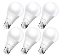 ANTELA Bombillas LED E27, Luz Blanca Natural 4000 K, Potencia de 8,5 W Equivalente a 60W, 806 Lúmenes, CRI 80, Vida Útil de 20.000 Horas, 6pcs