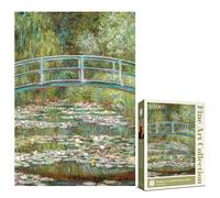Antelope - 1000 Piece Puzzle for Adults Bridge Over a Pond of Water Lilies by Claude Monet 1899 - Officially Licensed Jigsaw Puzzles 1000 Pieces
